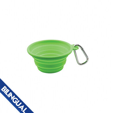 foufouBRANDS™ FFD Pet™ Silicone Collapsible Travel Bowls