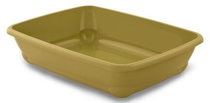 Bergamo Litter Birba Cat Litter Box ( Assorted Colors and Sizes Available ), Size: Medium, Color: Mustard