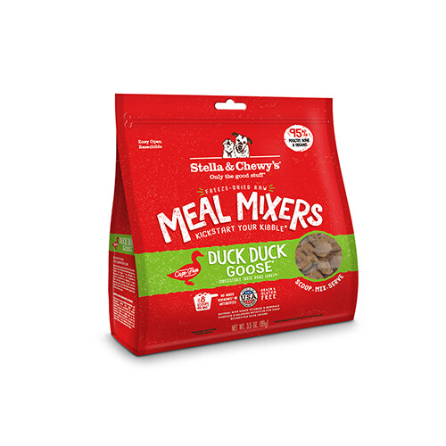 Stella &amp; Chewy&#39;s® Duck, Duck, Goose Meal Mixers For Dogs, Grams: 99