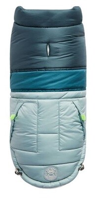 GF PET Retro Puffer | Light Blue