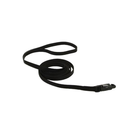 Coastal Nylon Leash With Ez Snap Black Cat