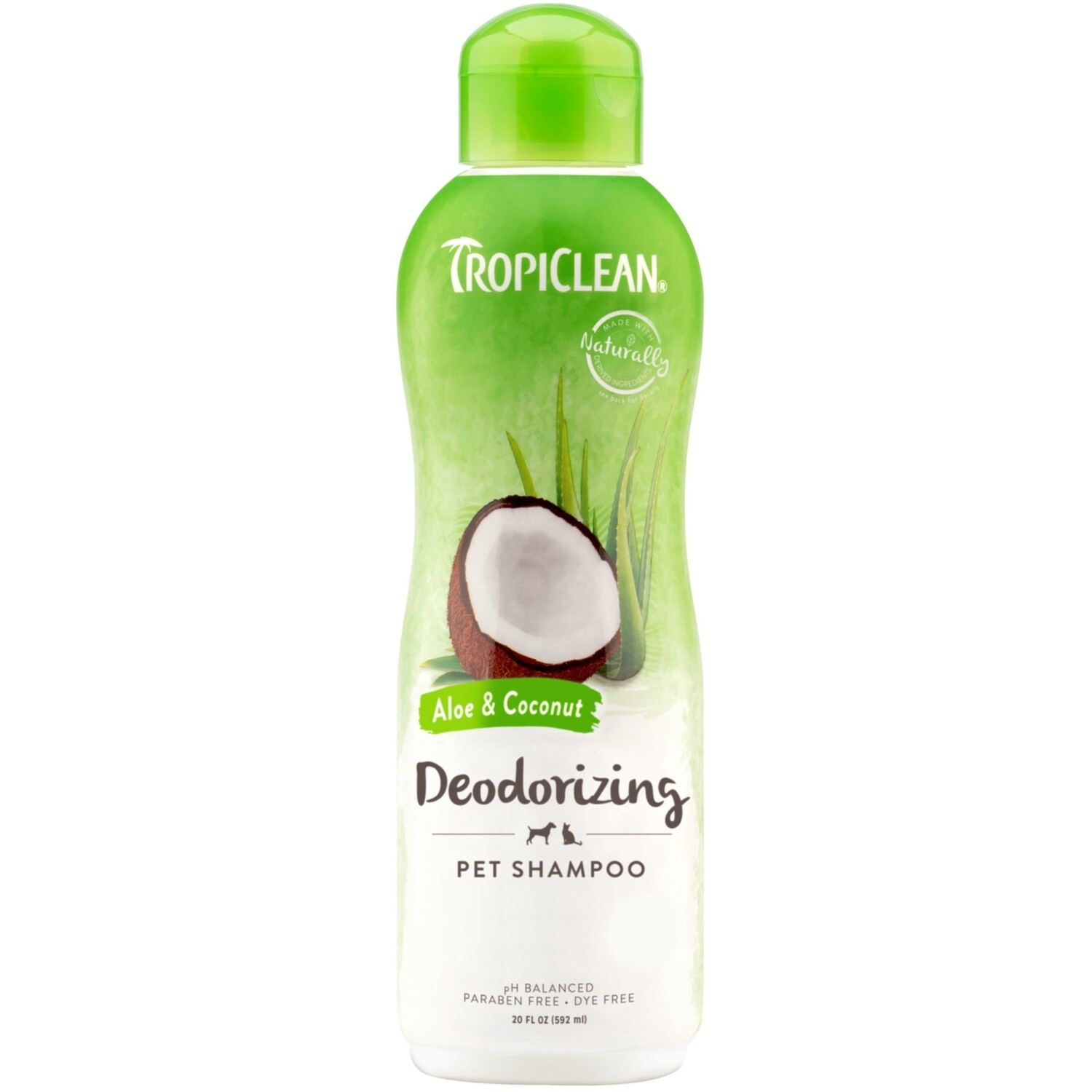 Tropiclean Deodorizing Coconut &amp; Aloe Shampoo, Milliliters: 591