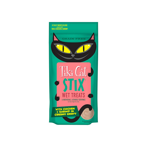 Tiki Cat® STIX™ Chicken &amp; Shrimp in Creamy Gravy Cat Treat