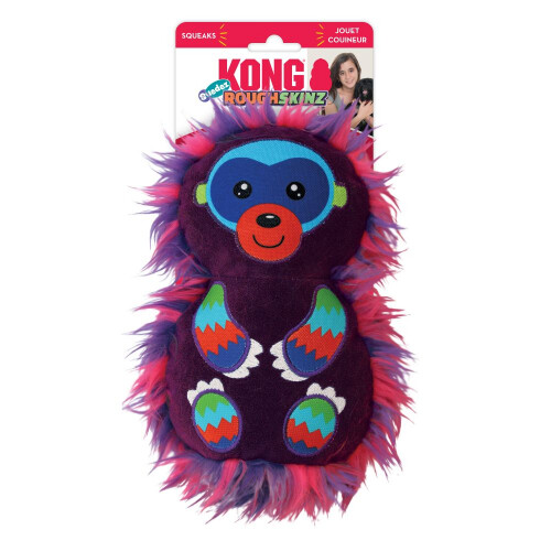 Kong® Roughskinz Suedez Monkey Medium Dog Toy