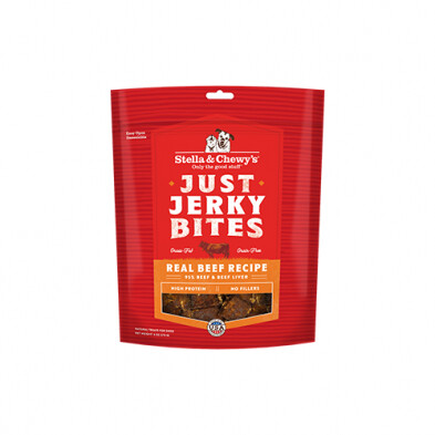 Stella &amp; Chewy&#39;s® Just Jerky Bites Real Beef Recipe Dog Treat, Grams: 170