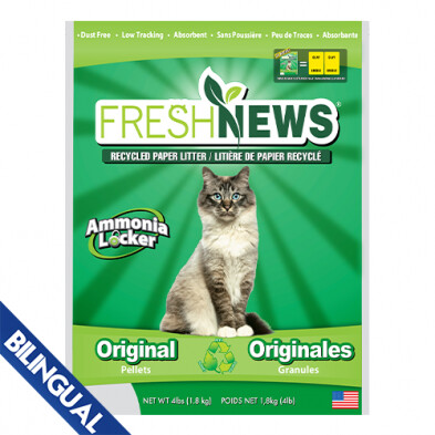Fresh News® Cat Litter 6 x 4 lb CASE