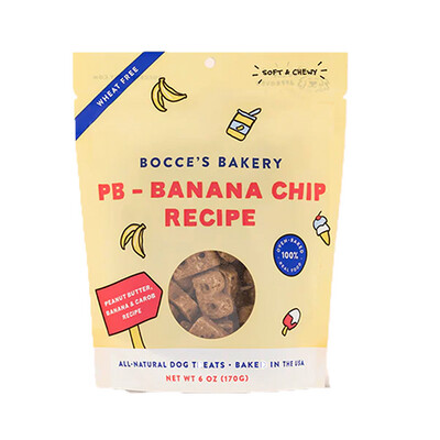 Bocce&#39;s Bakery PB - Banana Chip Recipe Dog Treats