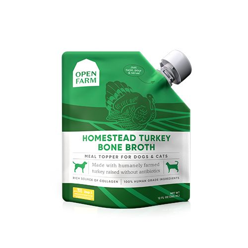 Open Farm® Homestead Turkey Bone Broth for Dogs &amp; Cats