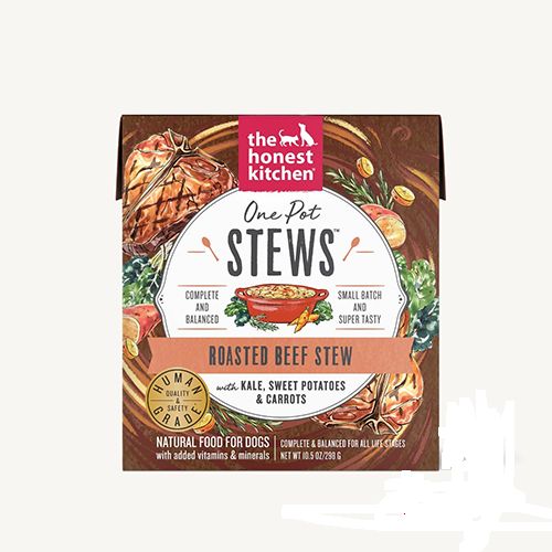 The Honest Kitchen® One Pot Stews Roasted Beef Stew Wet Dog Food, Grams: 298