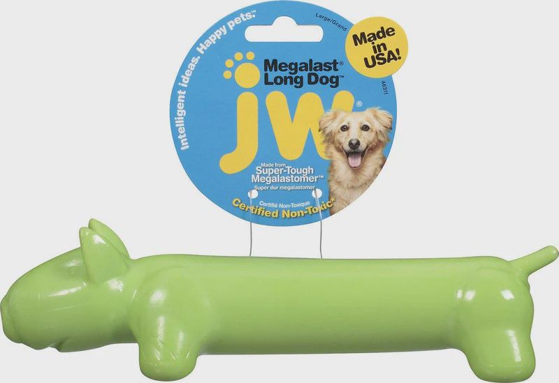 JW® Megalast® Long Dog Squeaker Dog Toy