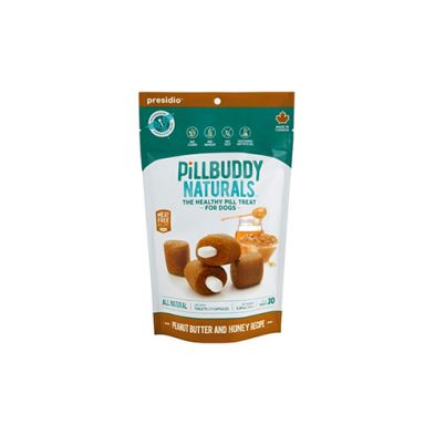 presidio™ Pill Buddy Naturals™ Peanut Butter and Honey Dog Treat, Grams: 150