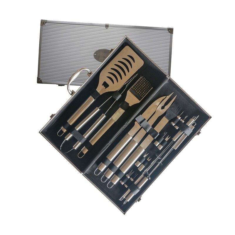 Grila piederumu komplekts MASPORT Set Deluxe Stainless
