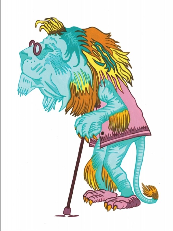 Looking Glass Lion