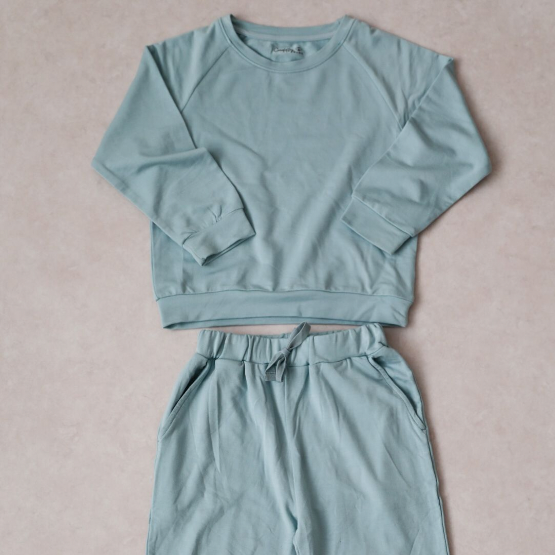 Tracksuit Set in Mint Green *size 4 only