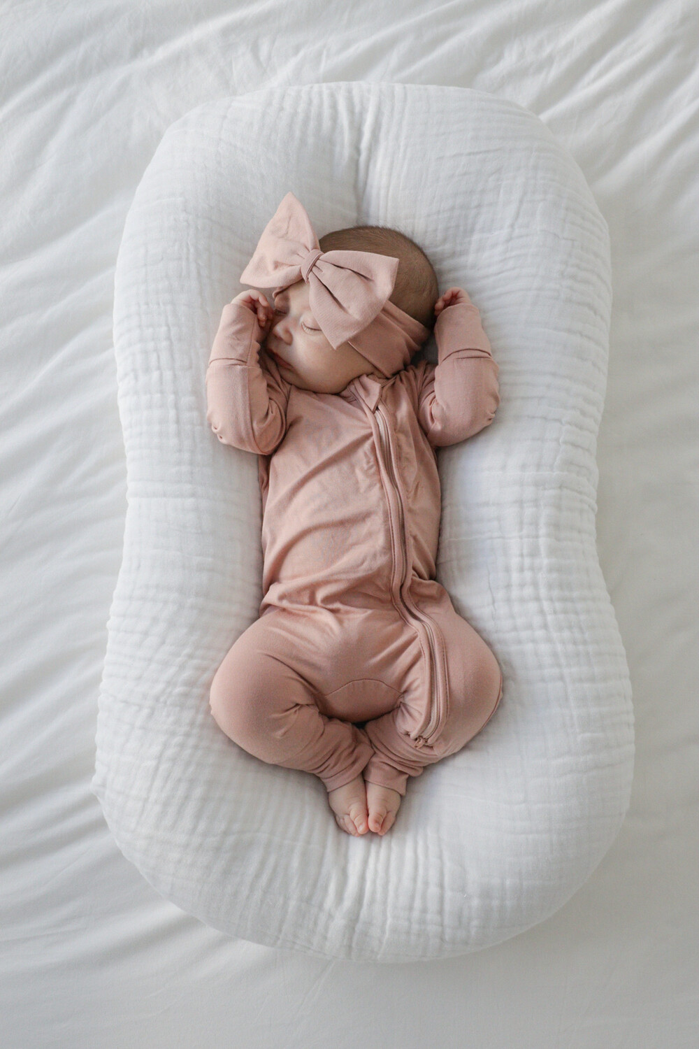 Cuddly Suit in Dusty Rose