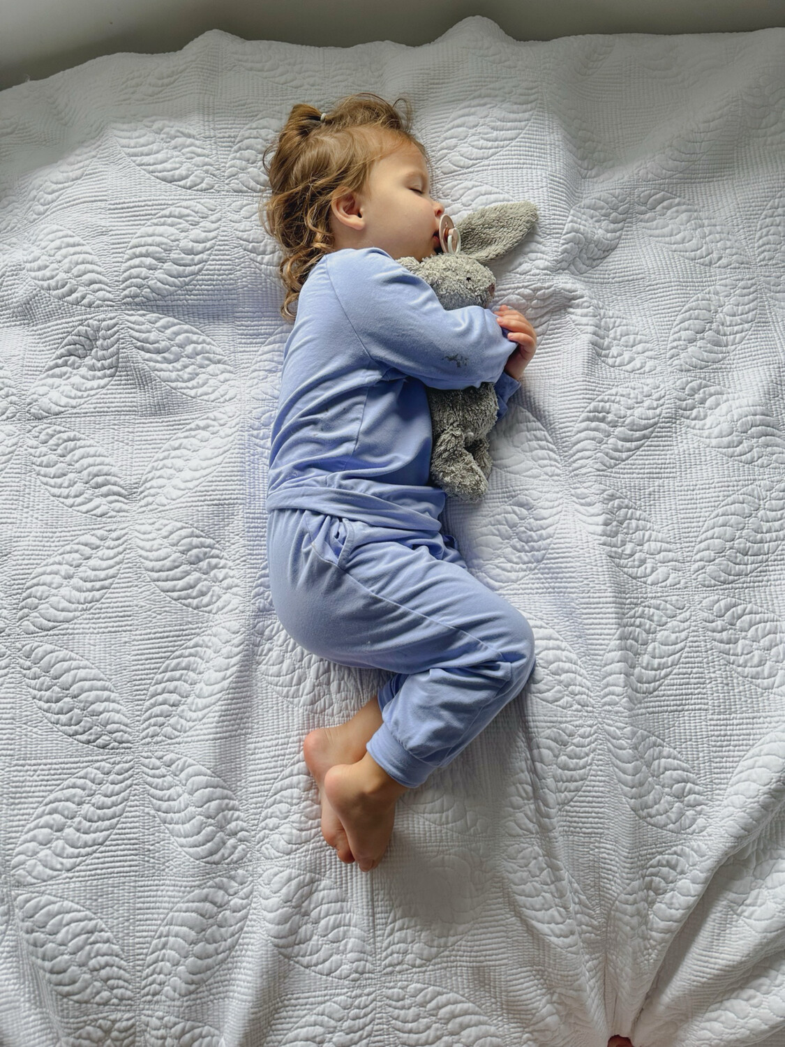 Tracksuit Set in Violet Blue