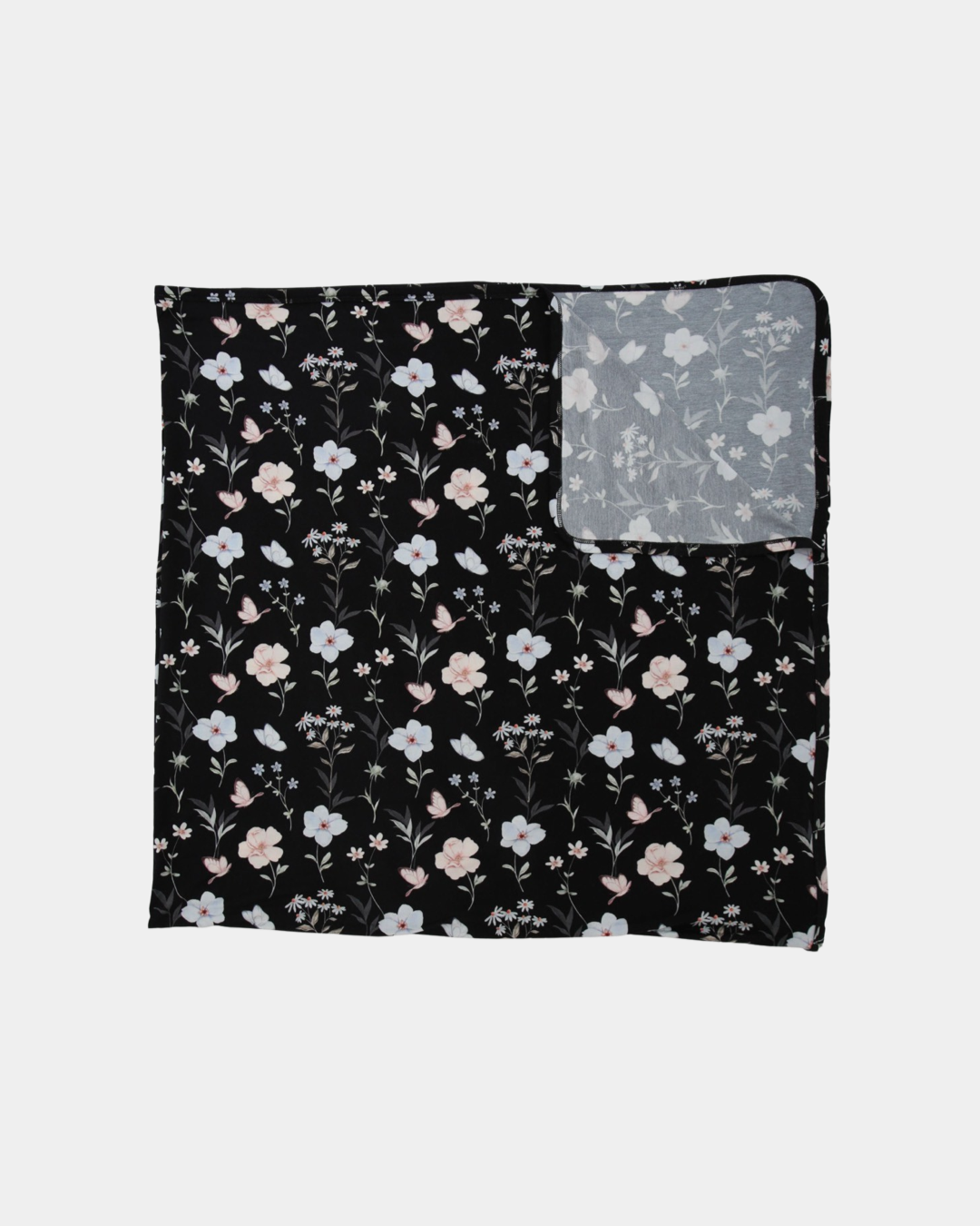 Swaddle in Midnight Floral
