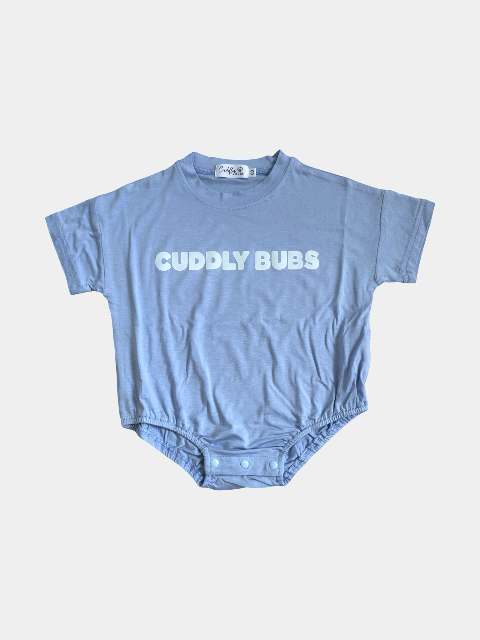 Bubble Romper in Blue