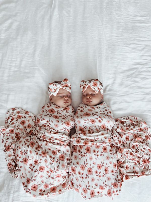 Swaddle in Blooms