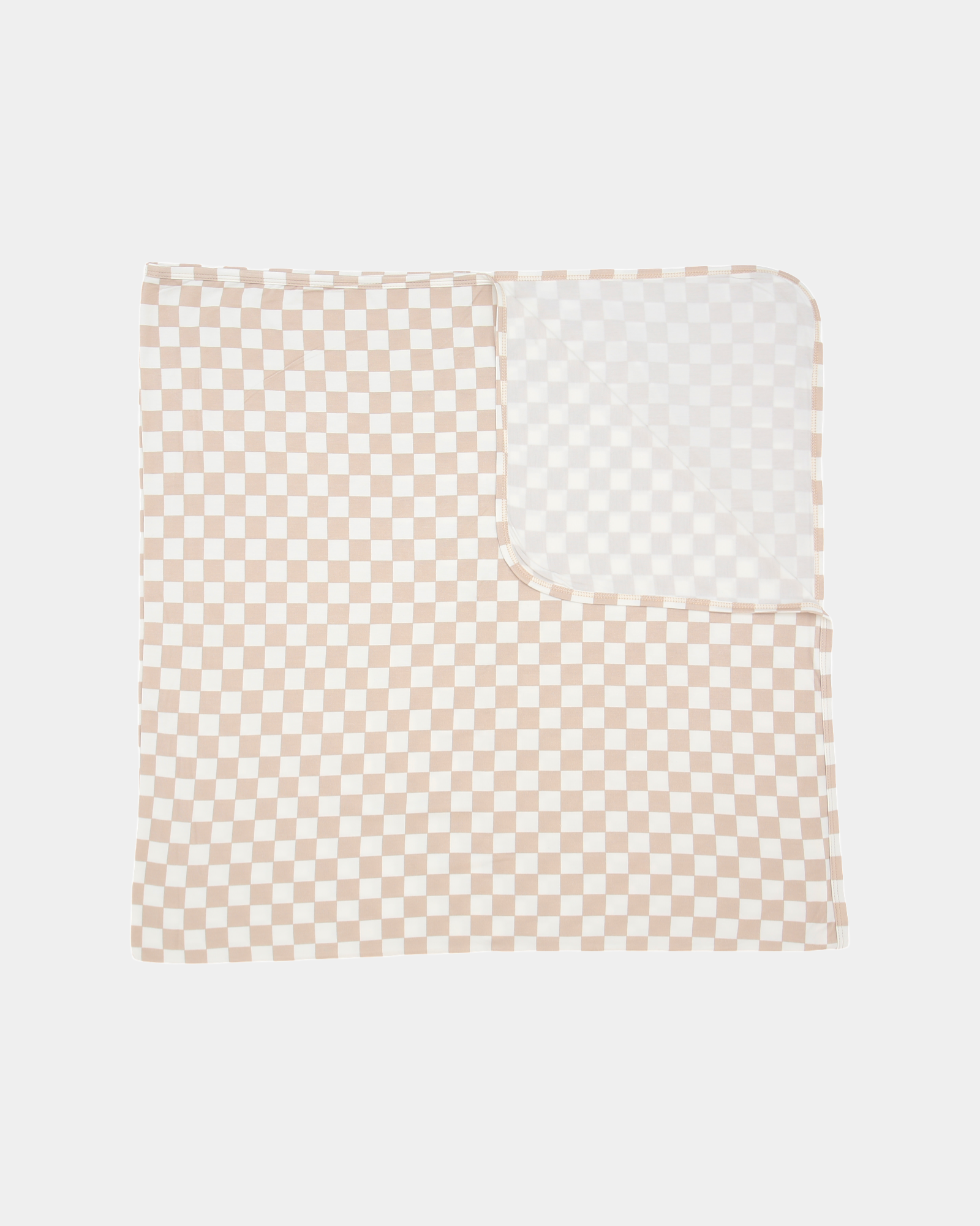 Swaddle in Beige Checkers
