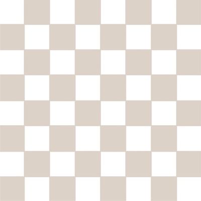 Beige Checkers