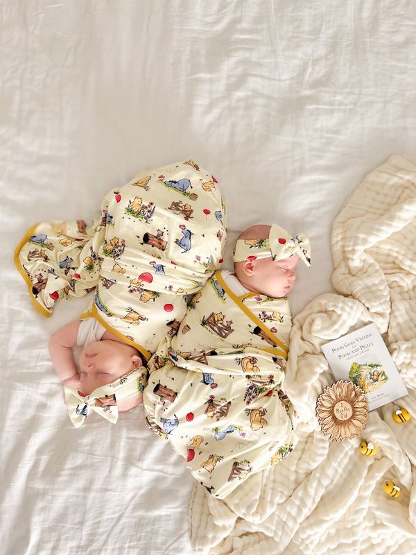 Swaddle in Pooh & Friends * PRE ORDER ITEM*