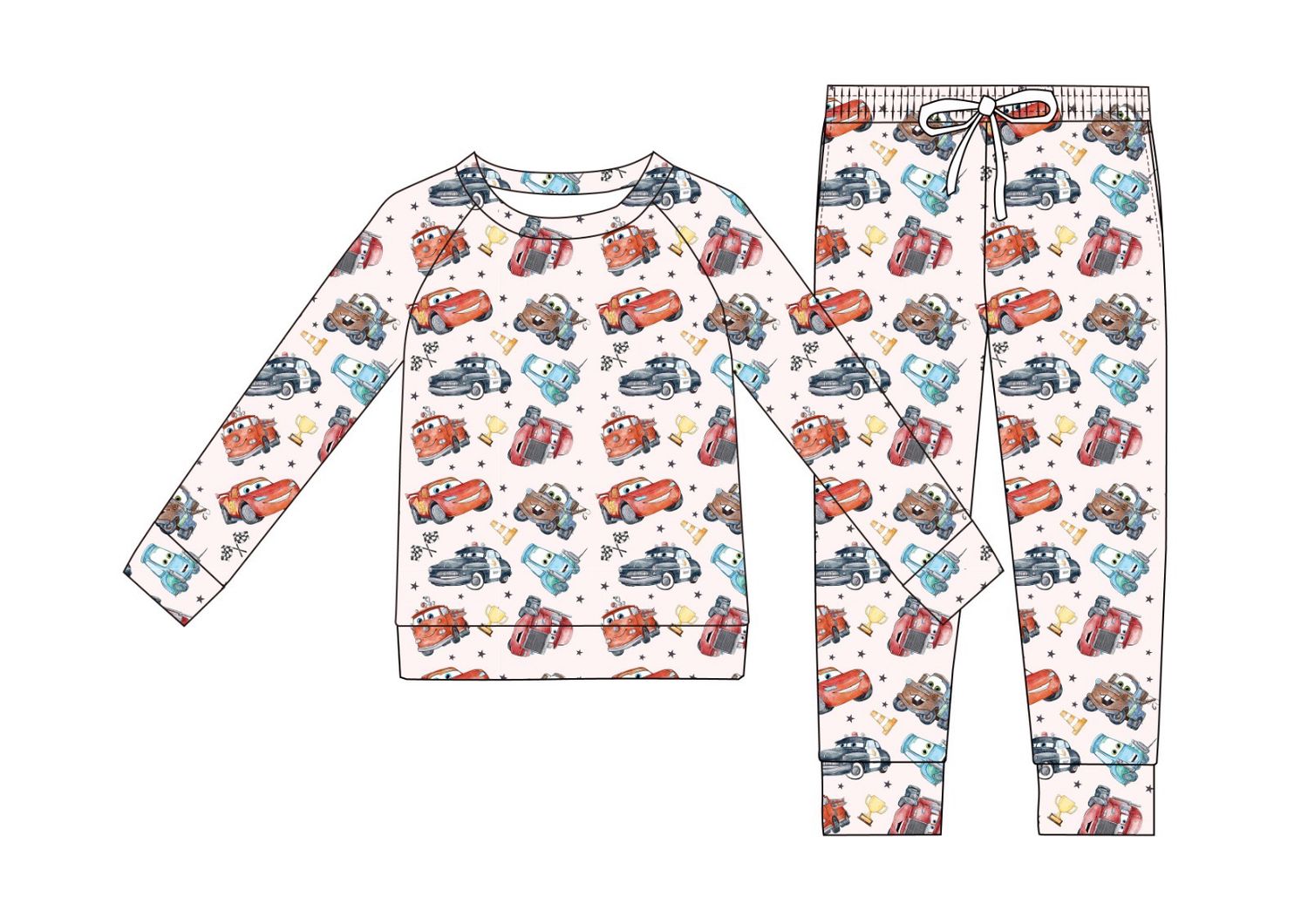 Toddler Pjs in Cars * PRE ORDER *