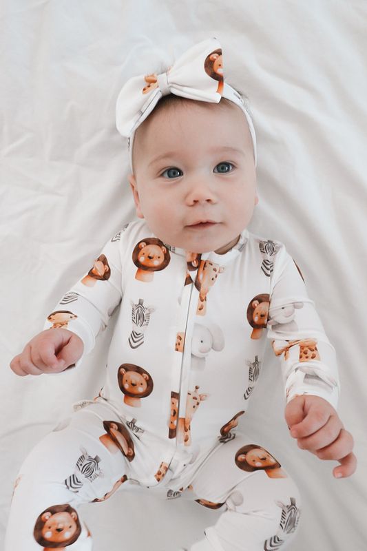 Cuddly Bow in Safari Friends *Manufacturers Fault*