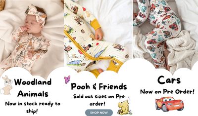 Cars, Woodland Animals & Pooh & Friends