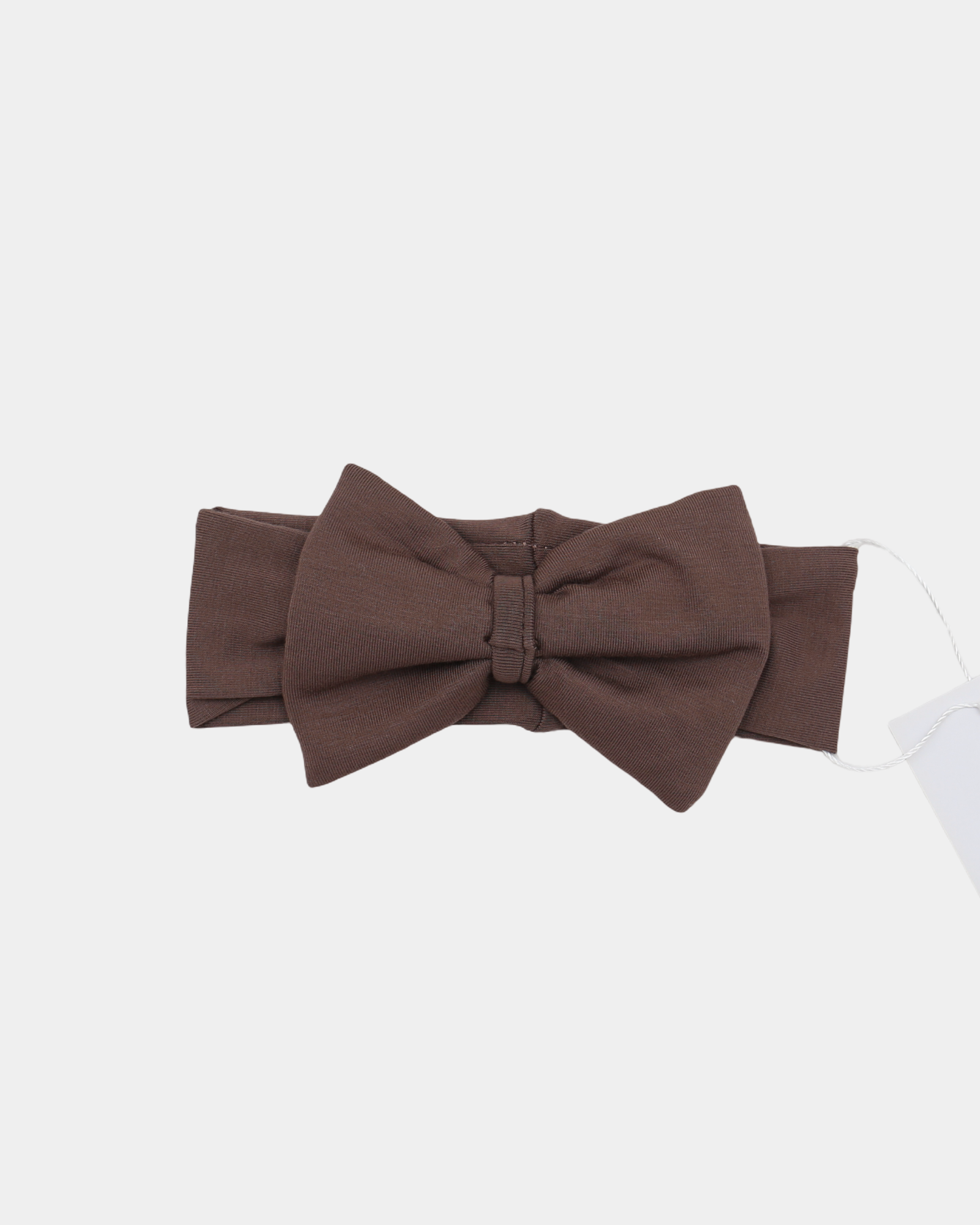 Cuddly Bow in Chocolate