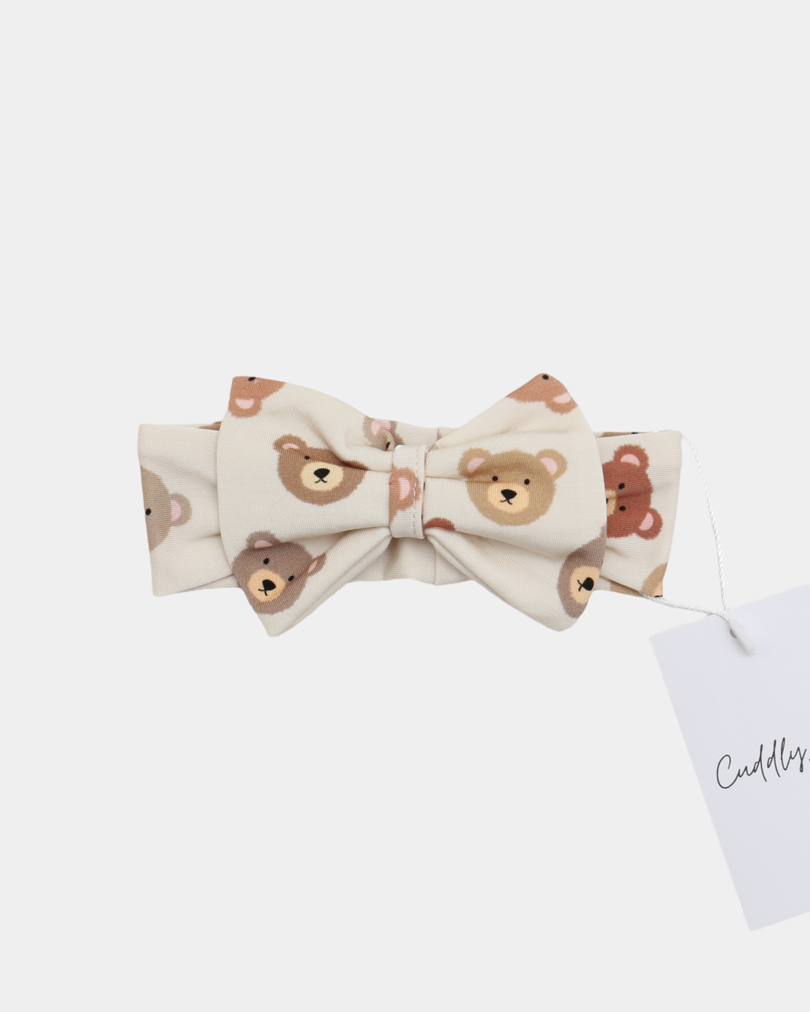 Cuddly Bow in Bears