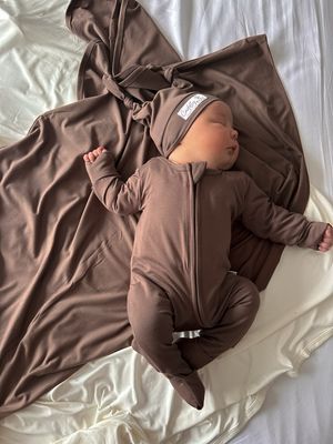 Cuddly Suit in Chocolate