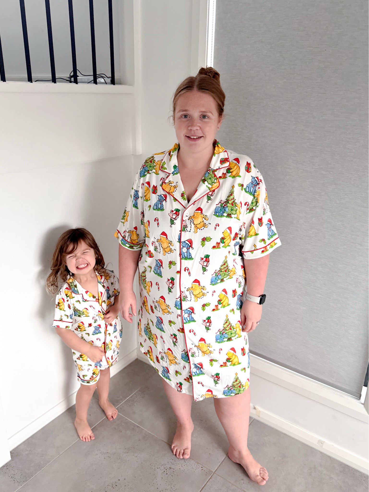 Adult Women’s Nighty in Pooh & Friends CHRISTMAS