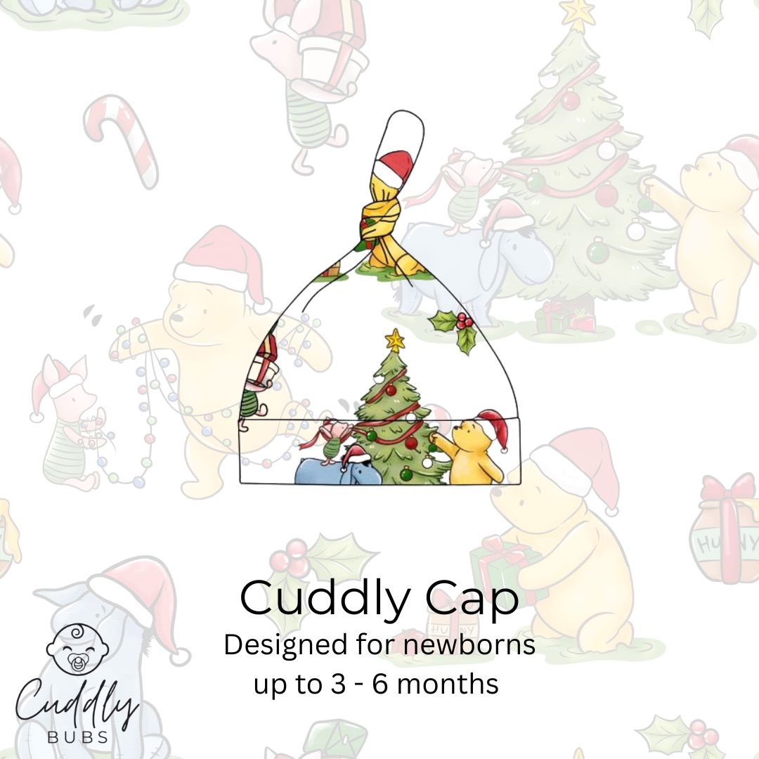 Cuddly Cap in Pooh & Friends CHRISTMAS