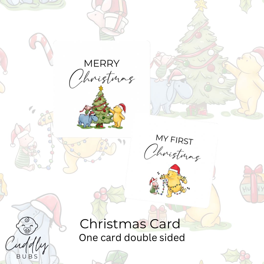 Christmas Card in Pooh & Friends CHRISTMAS