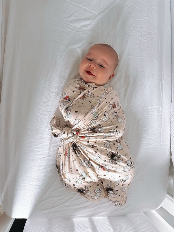 Swaddle in Playful Pups
