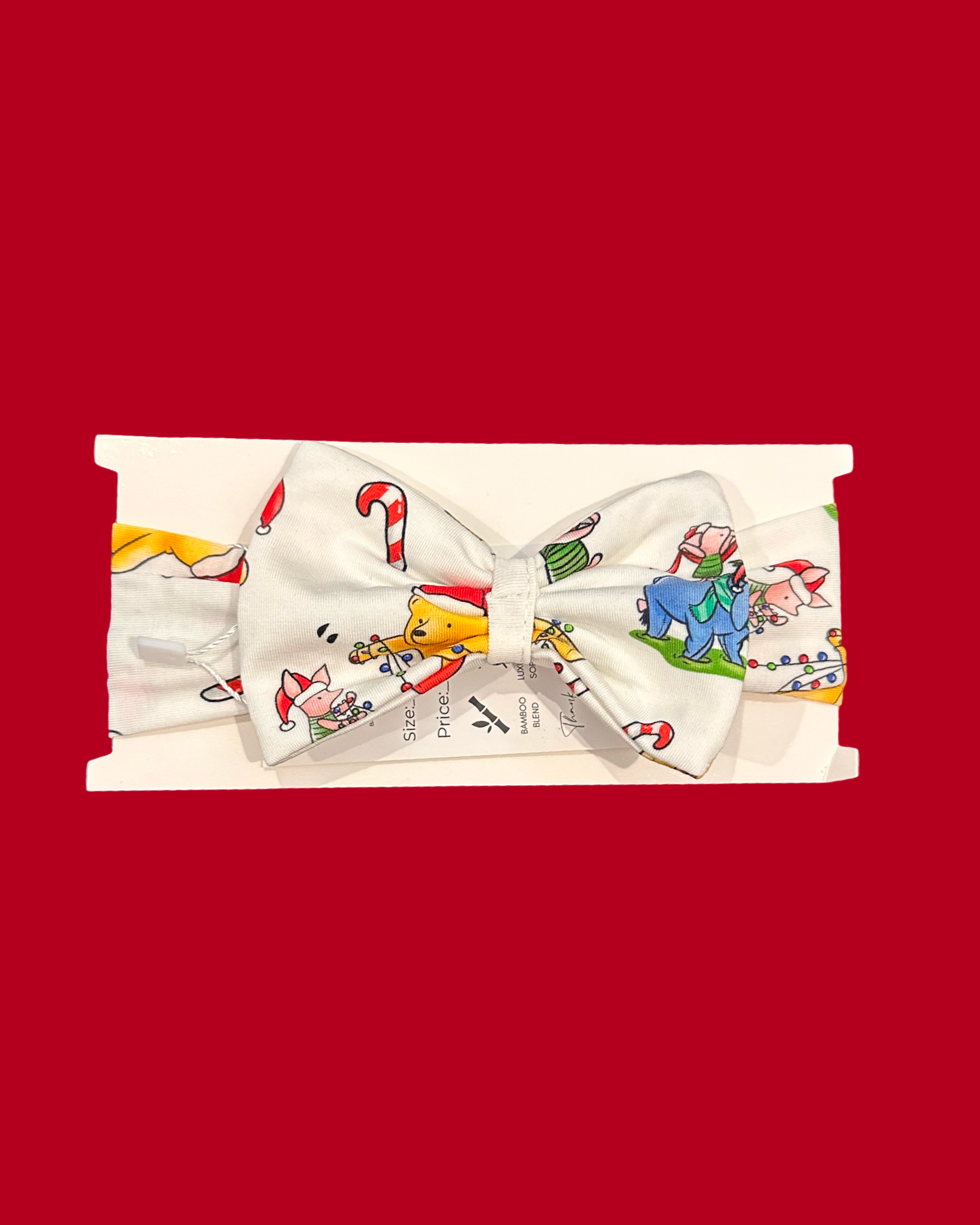 Cuddly Bow in Pooh & Friends CHRISTMAS