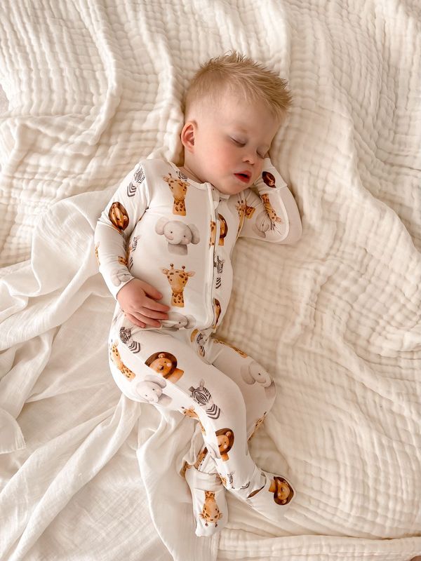 Cuddly Suit in Safari Friends Cuddly Suit in Safari Friends