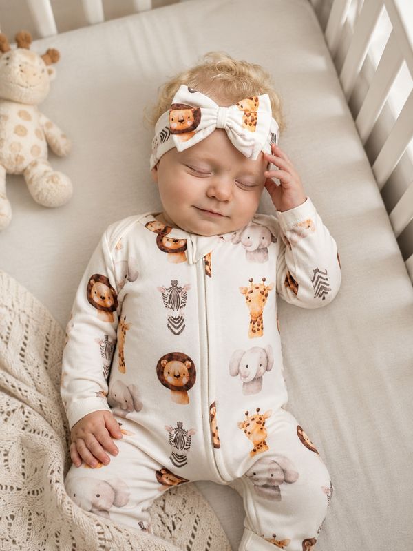 Cuddly Bow in Safari Friends Cuddly Bow in Safari Friends
