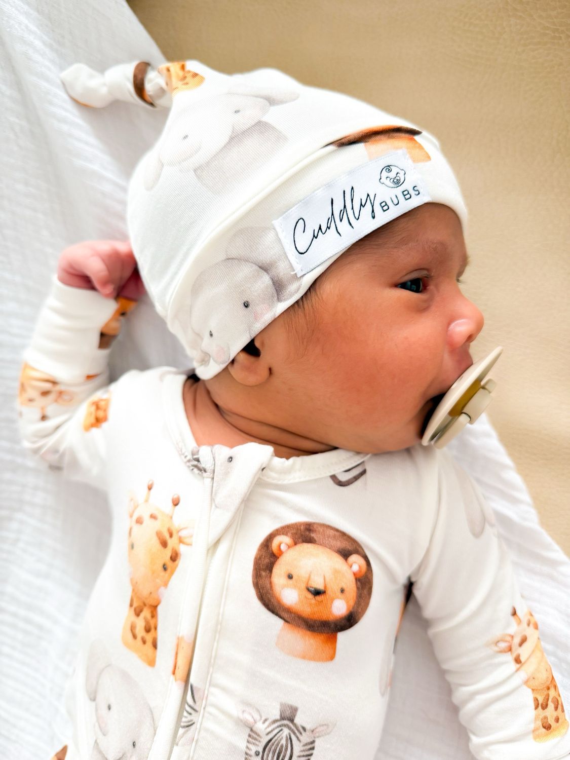 Cuddly Cap in Safari Friends Cuddly Cap in Safari Friends