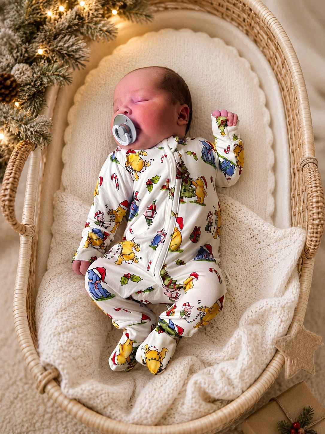 Cuddly Suit in Pooh & Friends CHRISTMAS Cuddly Suit in Pooh & Friends CHRISTMAS