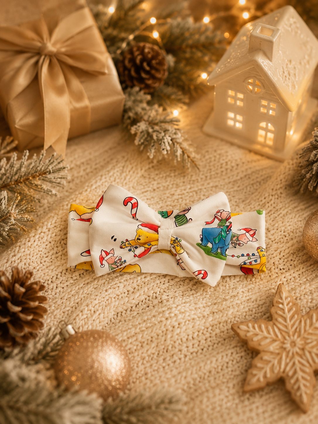 Cuddly Bow in Pooh & Friends CHRISTMAS Cuddly Bow in Pooh & Friends CHRISTMAS