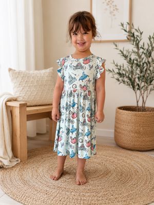 Frill Dress in Glass Slipper