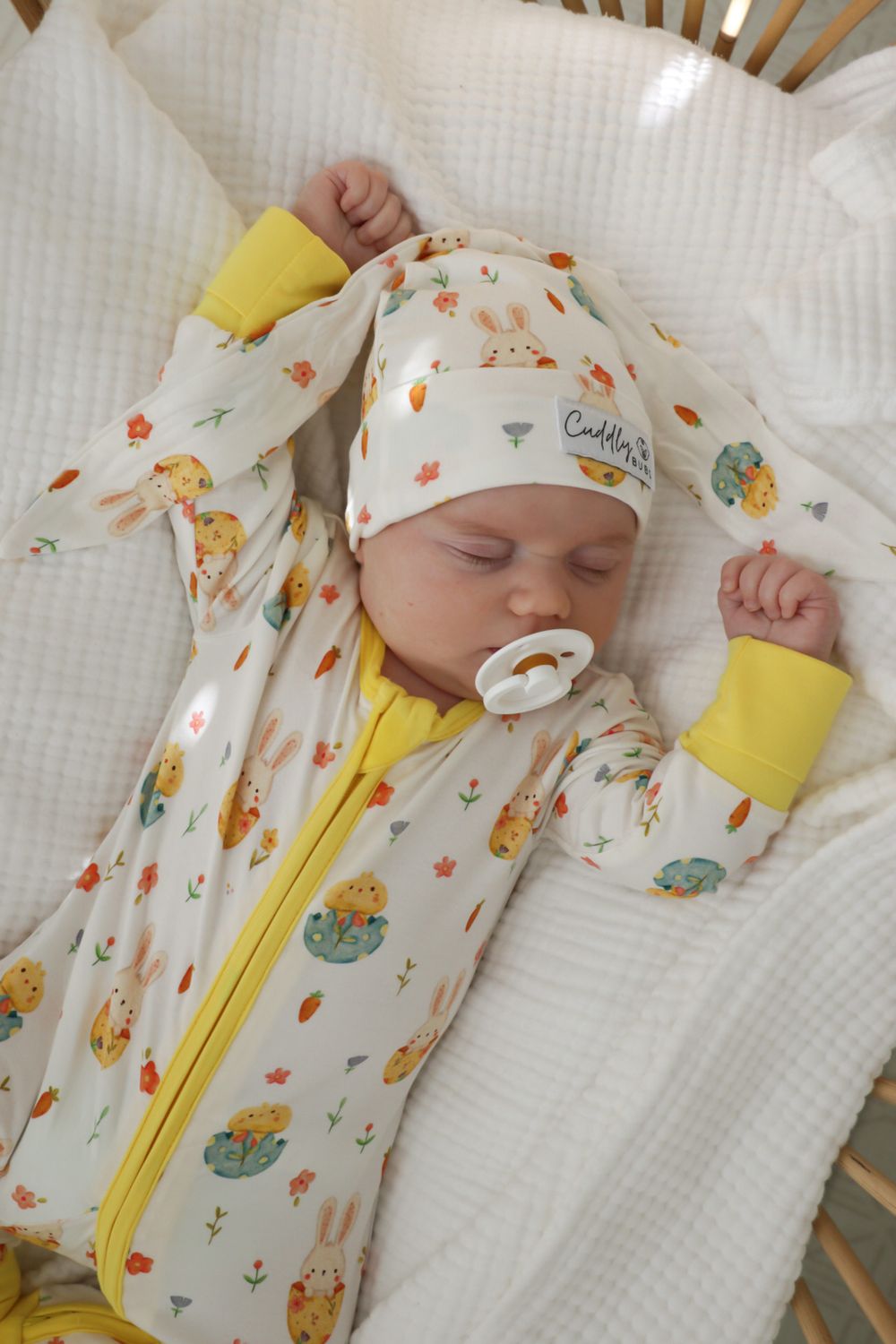 Cuddly Easter Bonnet Cap in Easter