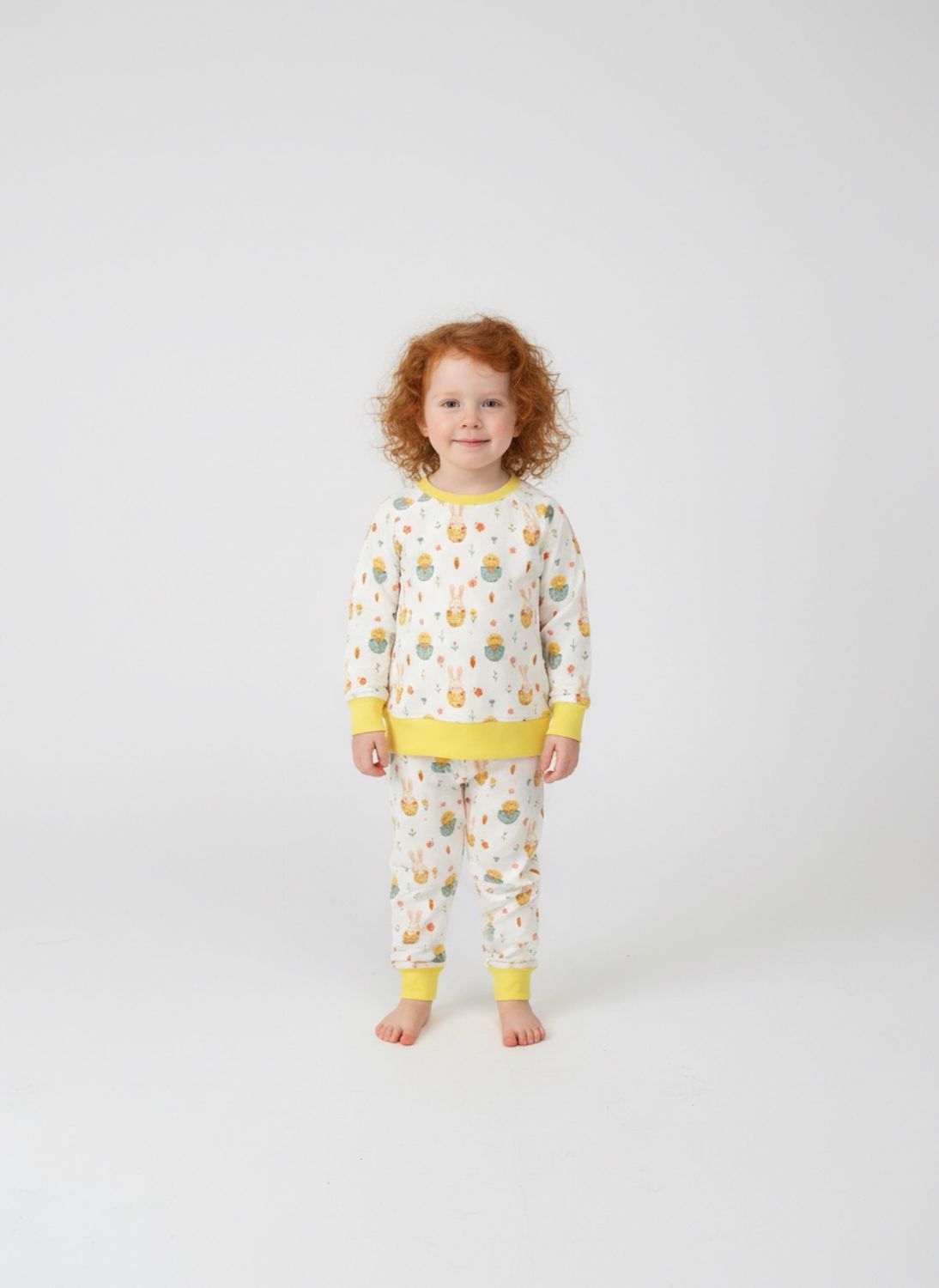 Kids Pj Set in Easter - Long Sleeve