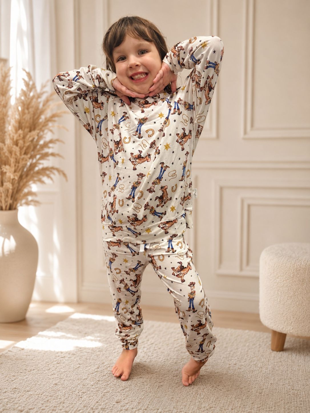 Kids Pj Set in Andy & Pal - Long Sleeve
