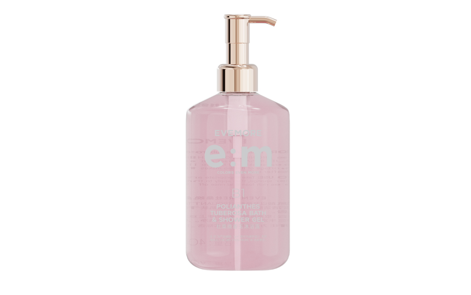 EVEMORE Polianthes Tuberosa Bath &amp; Shower Gel-400ml
