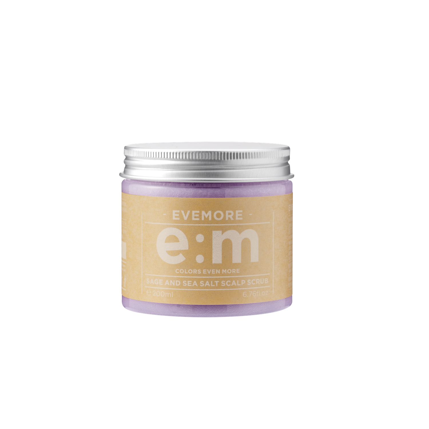 EVEMORE Wood Sage&amp; Sea Salt Scalp Scrub-200ml