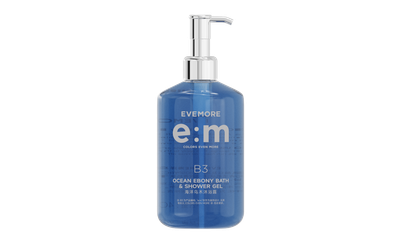 EVERMORE Ocean Ebony bad- en douchegel -400 ml