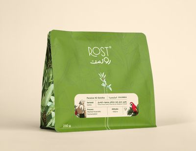 كولومبيا - بارايسو ٩٢ جيشا